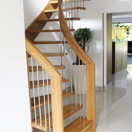 Timber Staircase Kent - A Floating Staircase Design