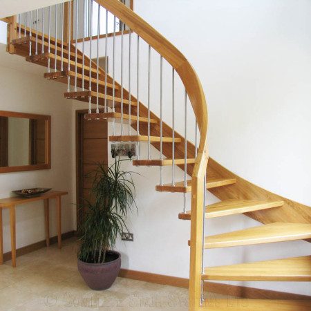 Bespoke Timber Staircase Sevenoaks - Spiral Staircases