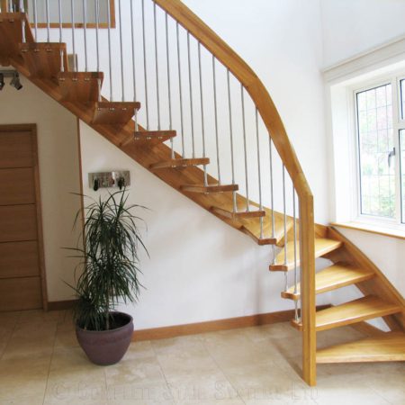 Bespoke Timber Staircase Sevenoaks - Spiral Staircases