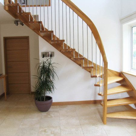 Bespoke Timber Staircase Sevenoaks - Spiral Staircases