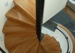 Oak Spiral Staircase
