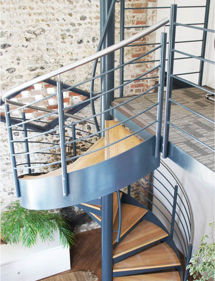 Commercial Spiral Staircase - Wickham, Hampshire