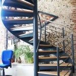 Commercial Spiral Staircase - Wickham, Hampshire