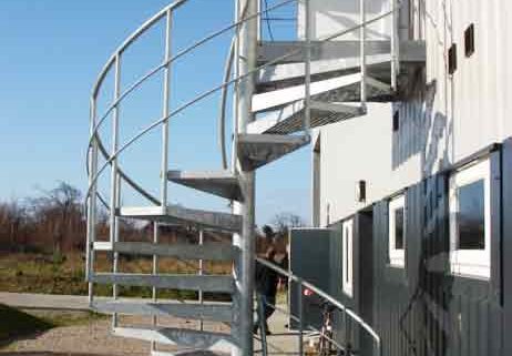 External Spiral Staircase