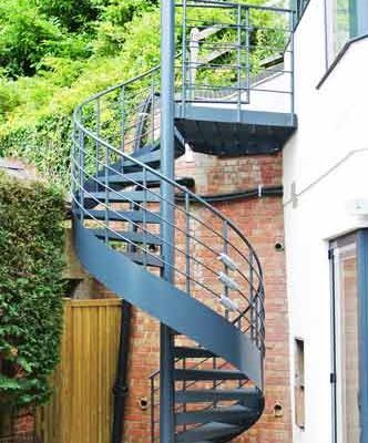 External Spiral Staircase