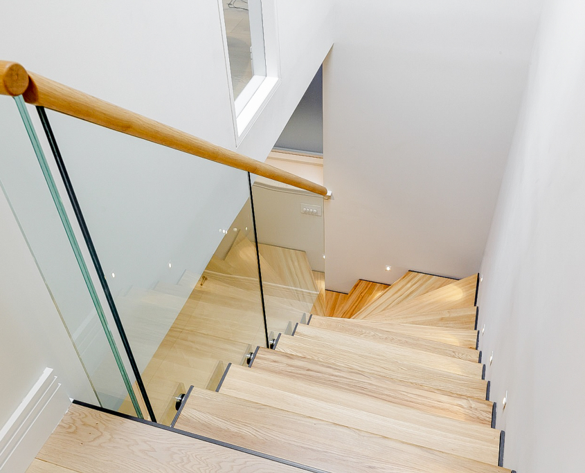 Project of the Month - Modern Staircase Edinburgh - Spiral Staircases