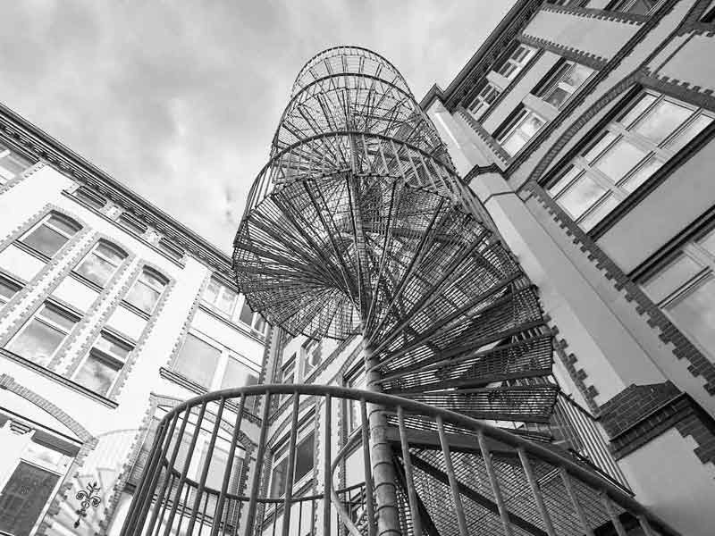 Spiral-Fire-Escape