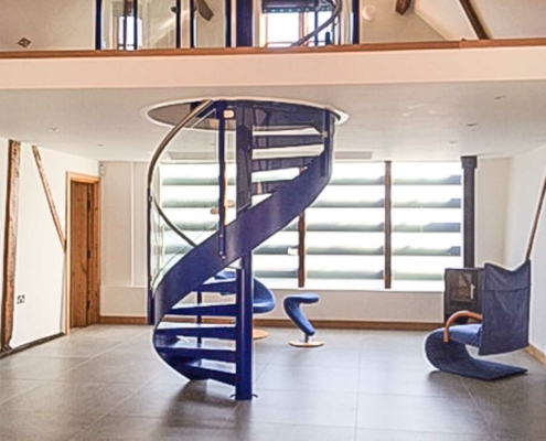 Barn Spiral Staircase Whipsnade