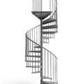 F20Z spiral staircase galvanised