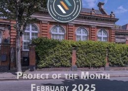 Holding image announcing project of the month February 2025