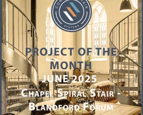 spiral stair project of the month for June 2025