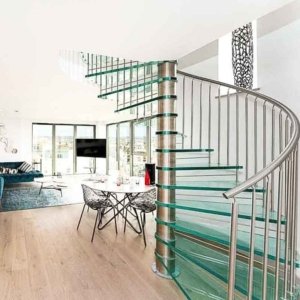 Brighton-Penthouse spiral staircase