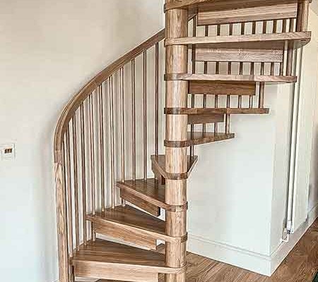 Cheltenham-spiral-staircase traditional style spiral stair