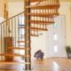 Preston-Spiral-Staircase with stainless steel handrail