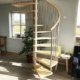 Skelmersdale-spiral-stair with timber steps