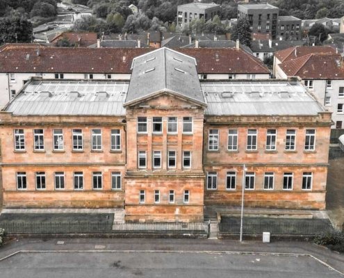 ariel-view-of-period-property-in-Glasgow